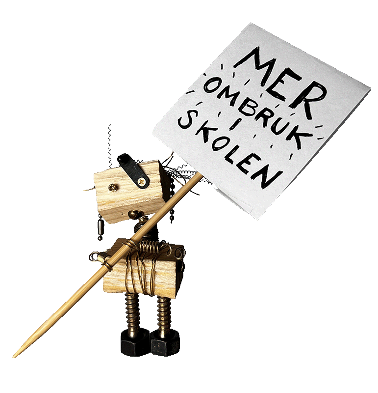 Mer ombruk i skolen